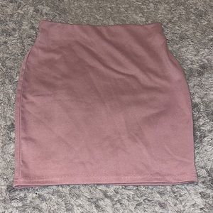 Plain Pink Skirt